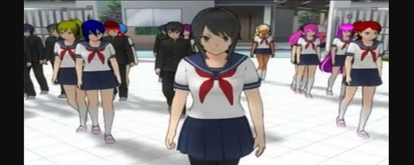 Sakura School Girl Game marquee promo image