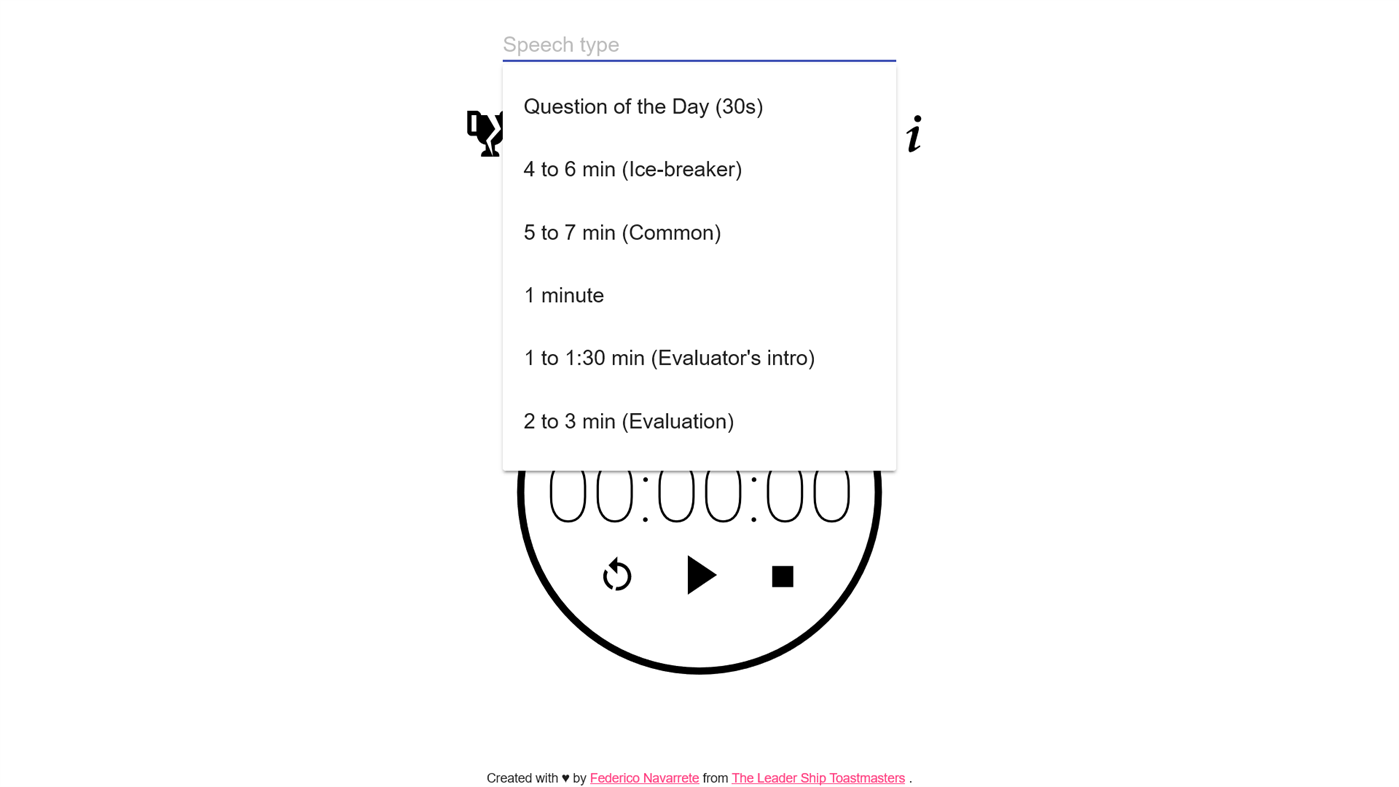 #2. Toastmasters Timer Pro (Windows) By: FANMixco