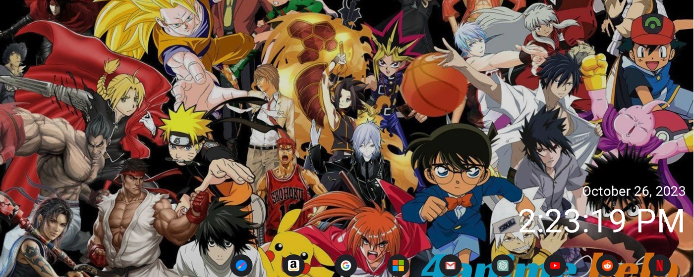 Watch 4anime Free At 4anime.help New Tab marquee promo image
