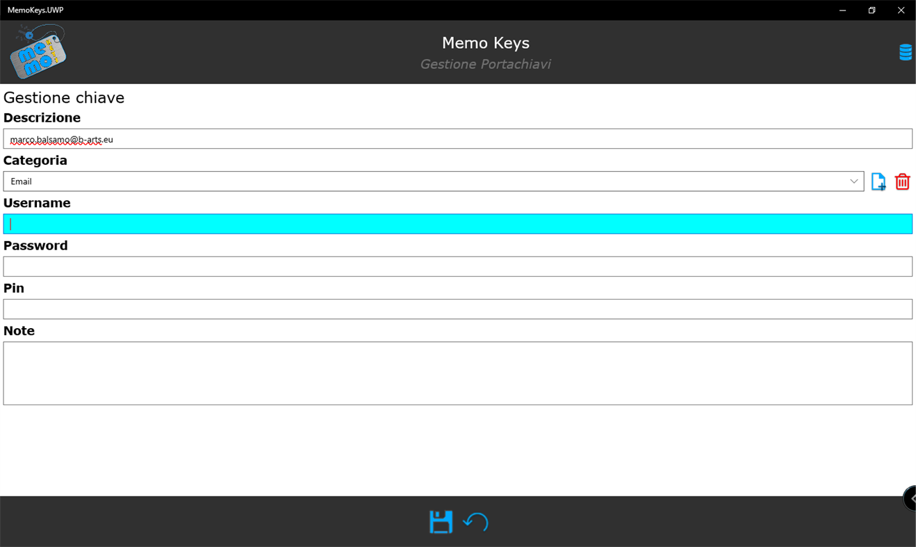 #3. BKeyMemo (Windows) Podle: B-Arts Software