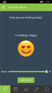 Track My Mood screenshot 2