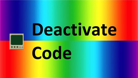 BL De-Activate Code