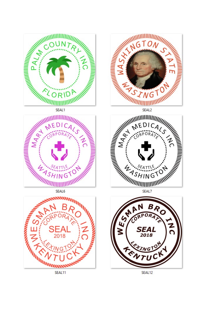 Company Seals