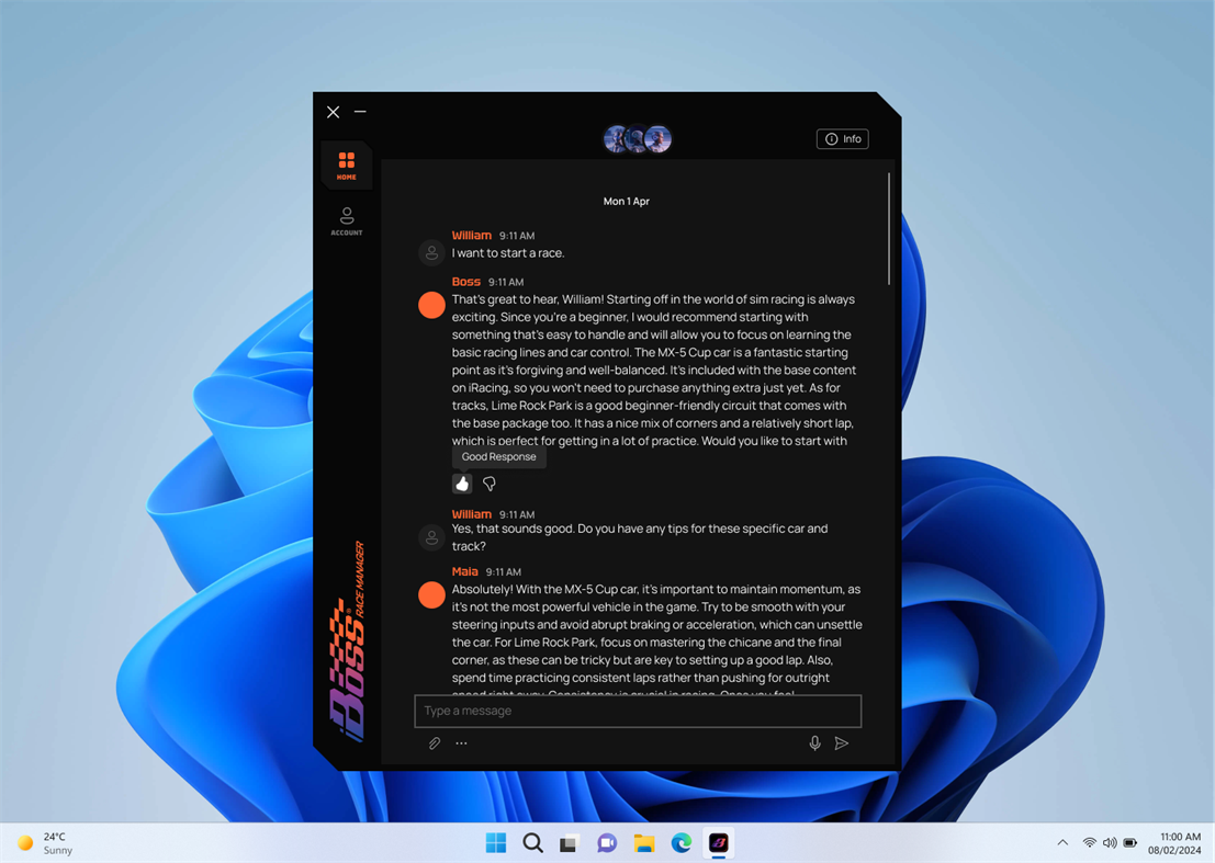 #2. RaceCrewAI (Windows) By: Whitesmith Technology