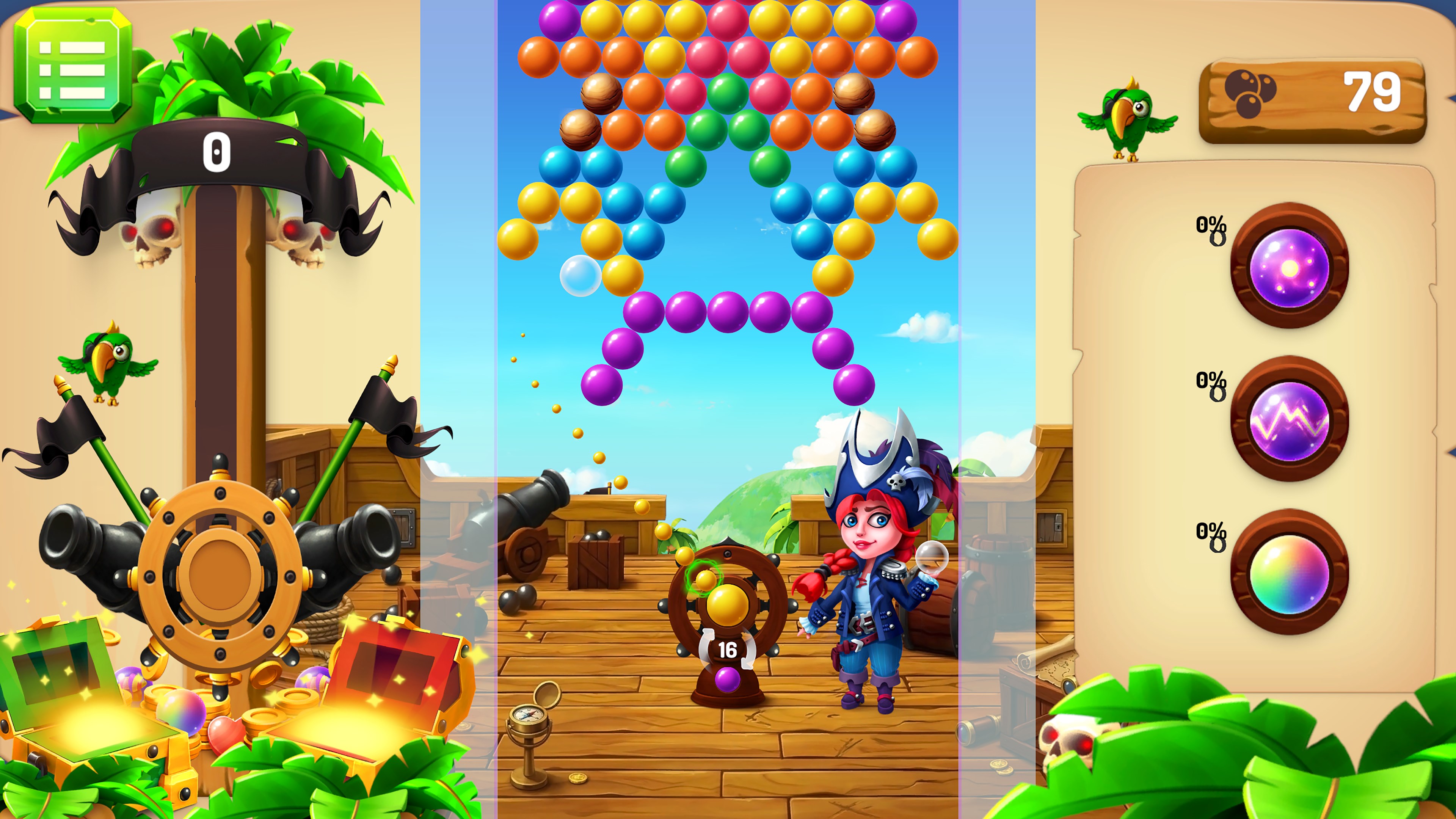 Bubble Shooter Piratery screenshot 6