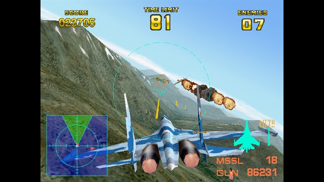 Arcade Archives 2 AIR COMBAT 22 screenshot 3