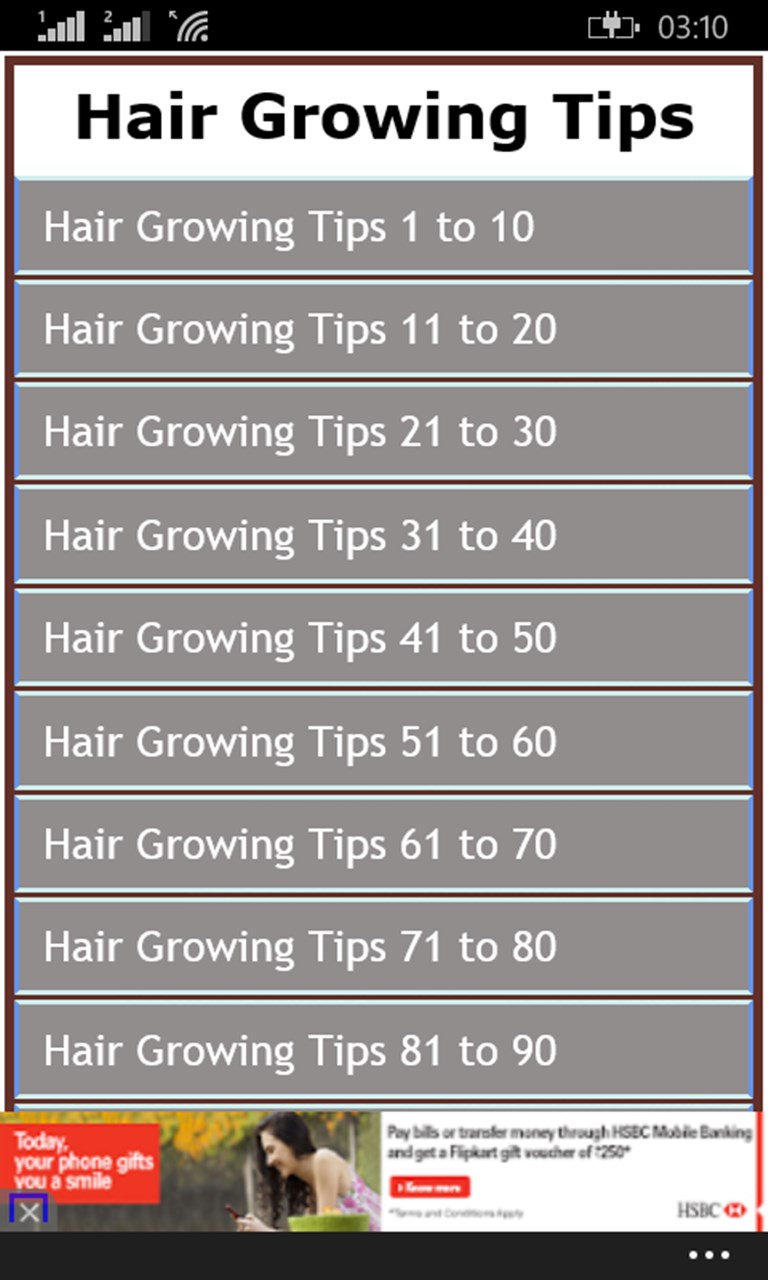 Captura 1 Hair Growing Tips windows