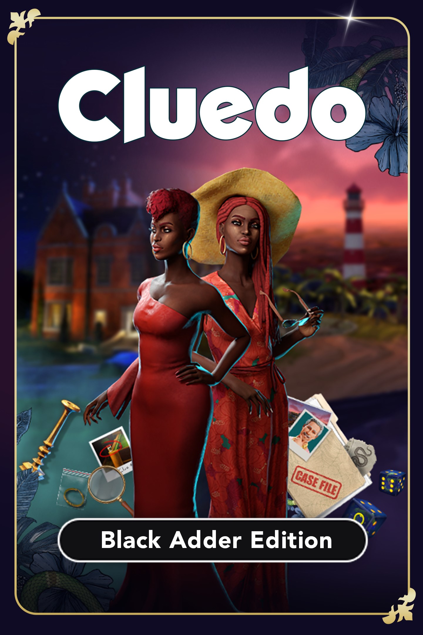 Cluedo black Adder Edition