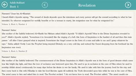 Sahih al-Bukhari (English) Screenshots 2