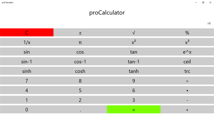 proCalculator - PC - (Windows)