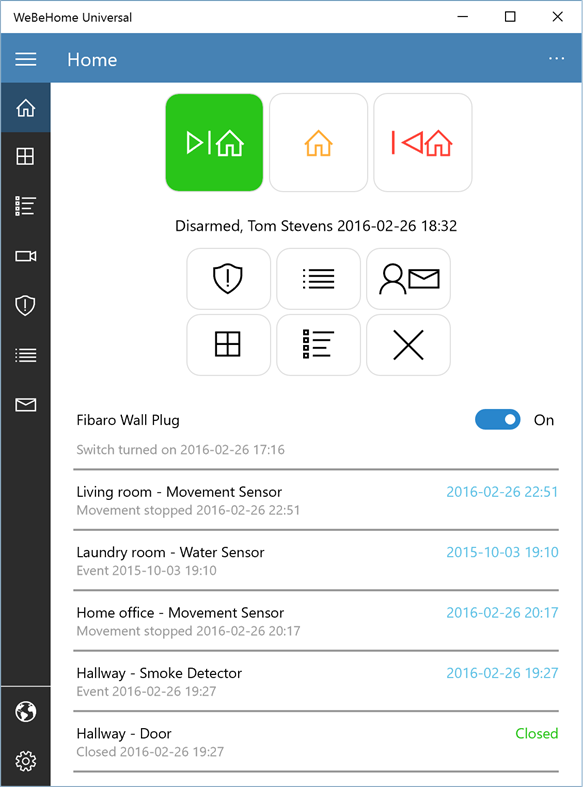 #2. WeBeHome Universal (Windows) Által: Anders Gardebring