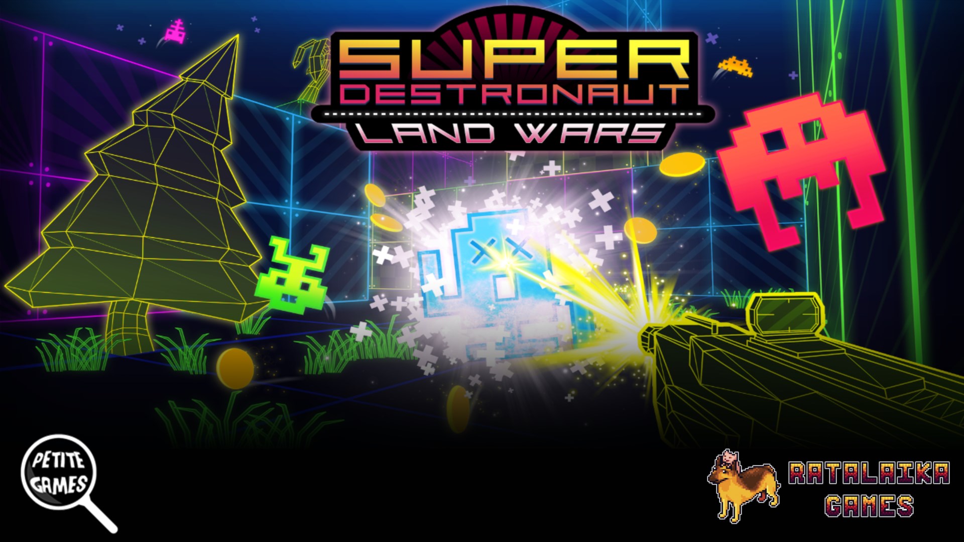 Super Destronaut: Land Wars - Trailer