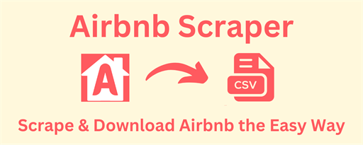 Airbnb Scraper marquee promo image