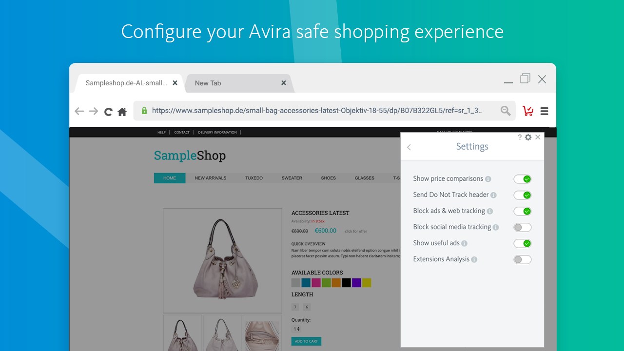 Avira Safe Shopping