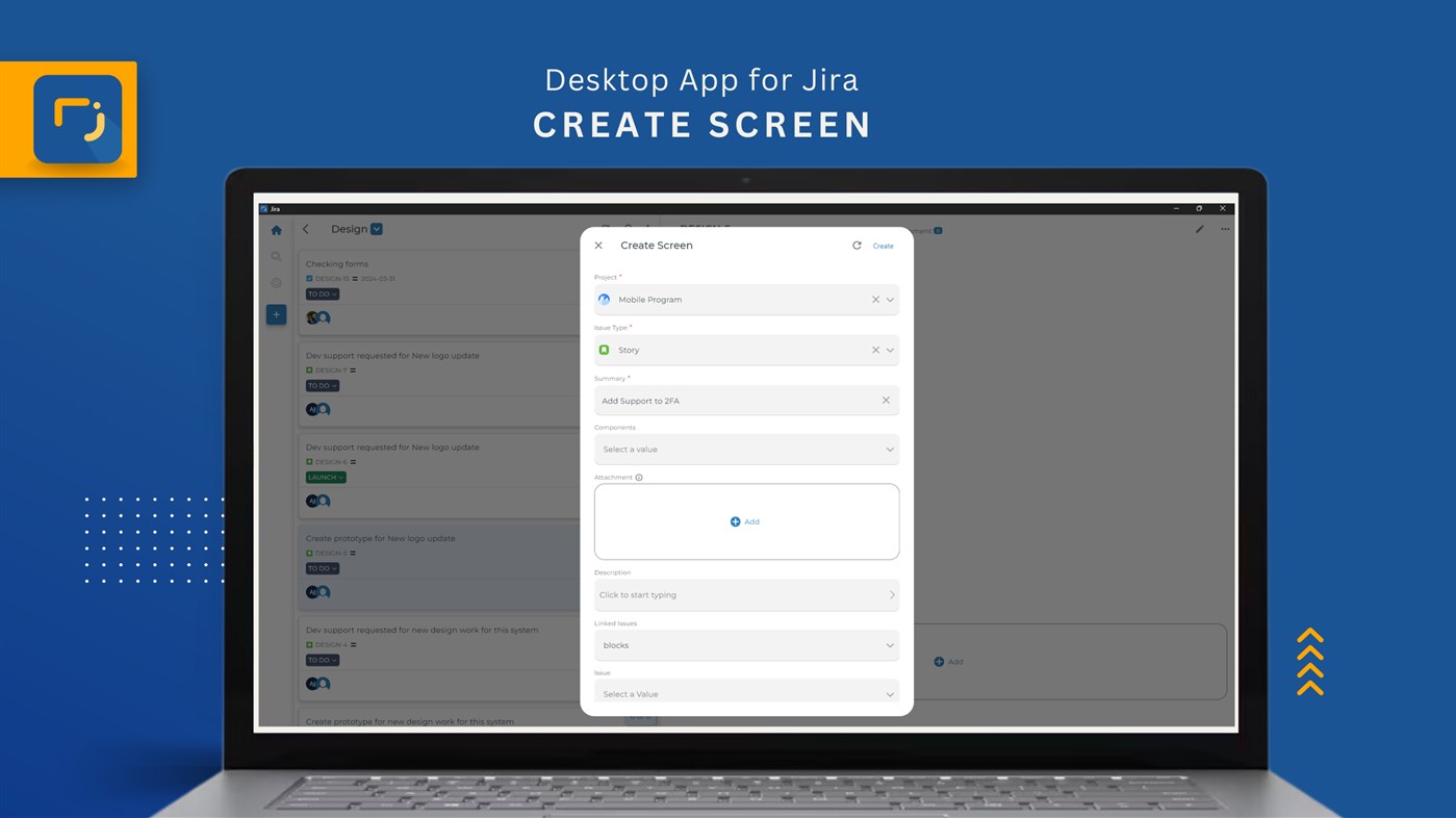 #4. Desktop App for Jira (Windows) โดย: Infosysta DWC-LLC