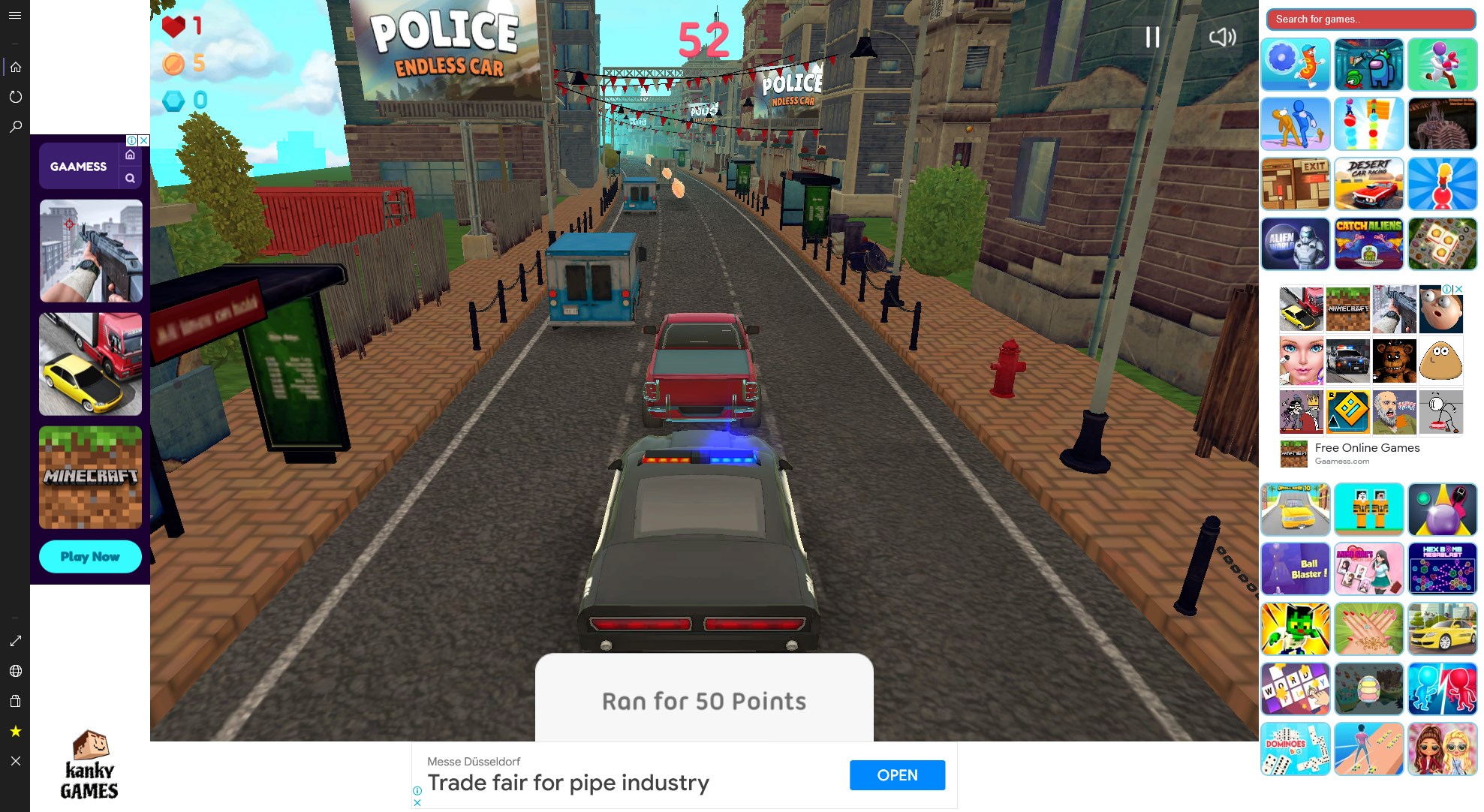 Captura 2 Police Endless Car windows