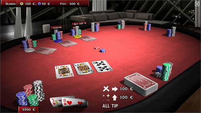 Poker 3D effect