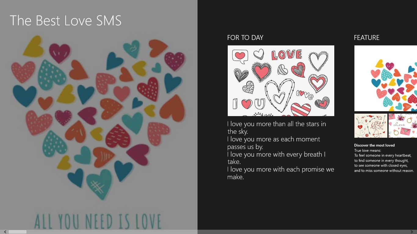 Best love me. Best Love. U feature Love перевод. All for the best. SMS to your Loved ones 1.0.4.