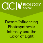 AC Biology: Factors Influencing Photosynthesis: Intensity and the Color of Light