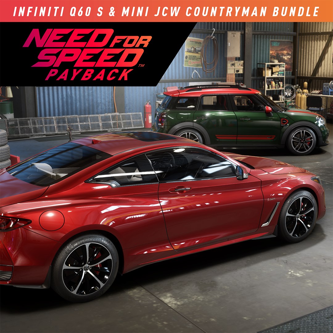 Need for Speed™ Payback: MINI John Cooper Works Countryman & Infiniti Q60 S Bundle