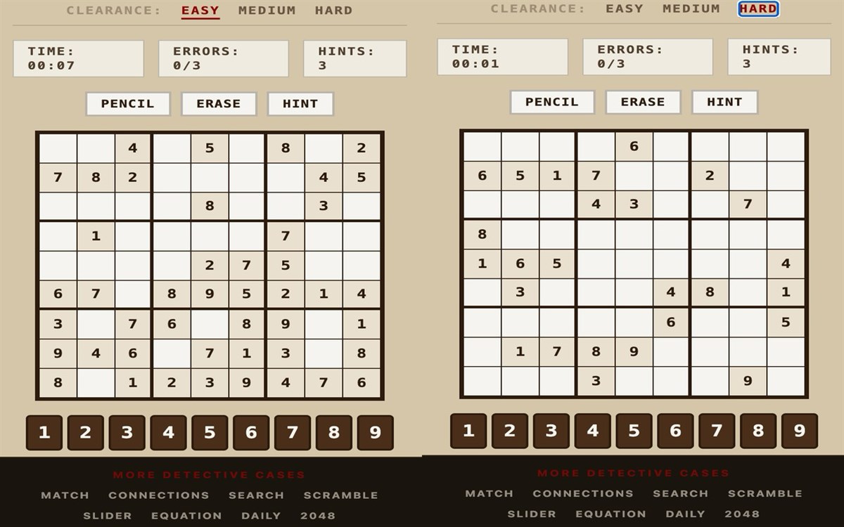 Detective Sudoku — A Logic Case