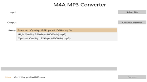 M4A MP3 Converter Screenshots 1