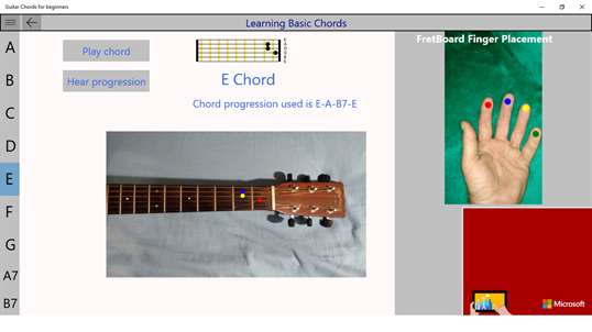 Guitar Chords for beginners screenshot 2