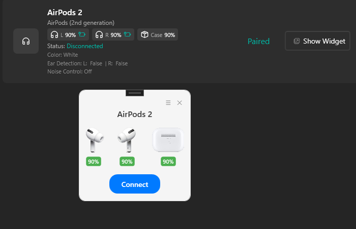 Manager for Airpods screenshot