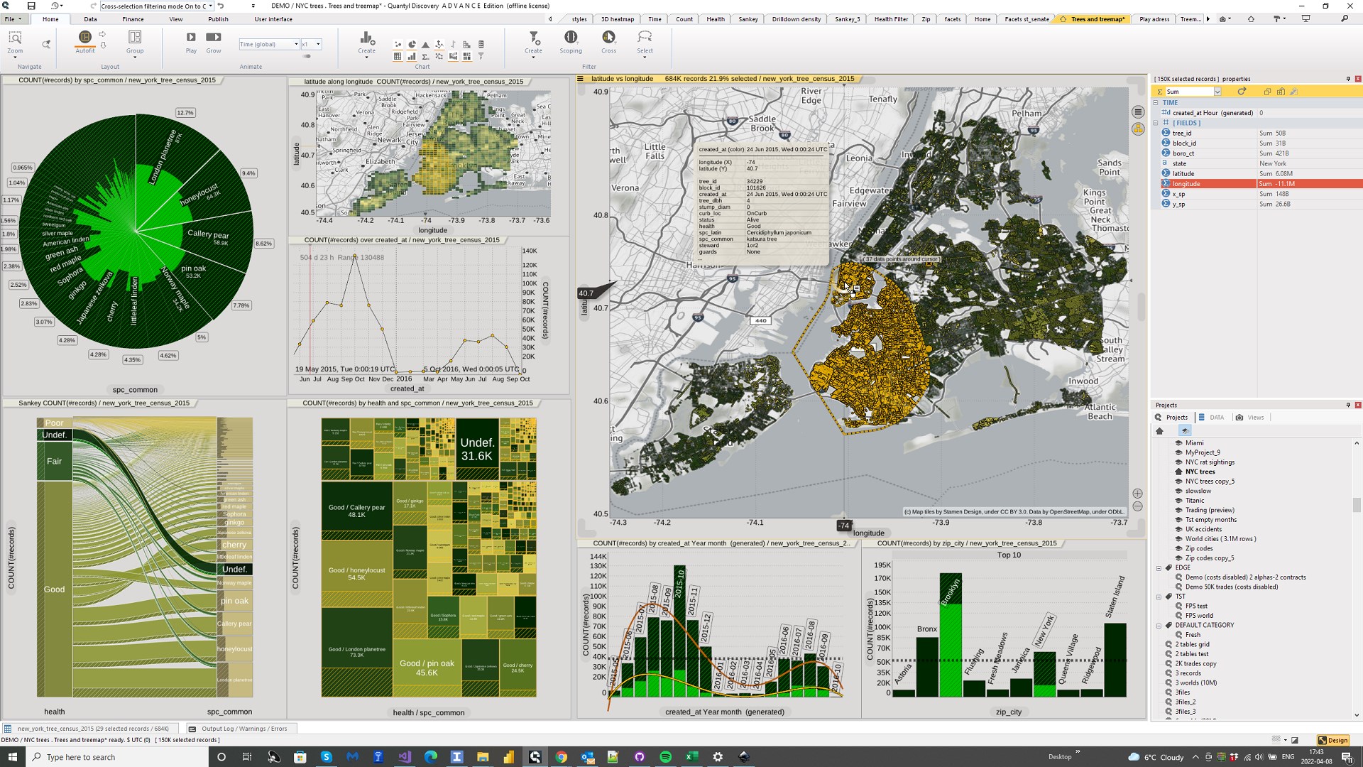 Quantyl Discovery - Fast Data Visualization screenshot