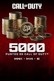 5000 Puntos COD para Modern Warfare® III o Call of Duty®: Warzone™