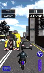 City Moto Racing 3D screenshot 4