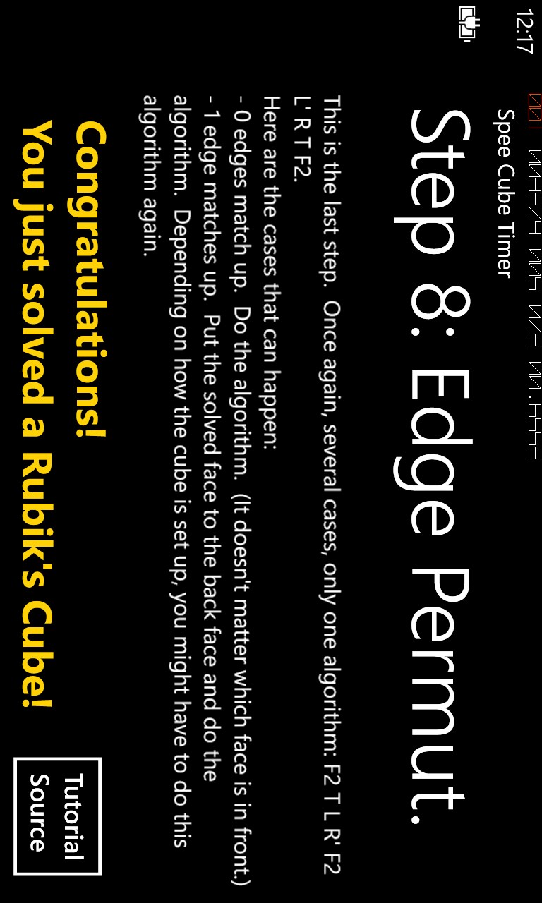 Captura 5 Speed Cube Timer windows