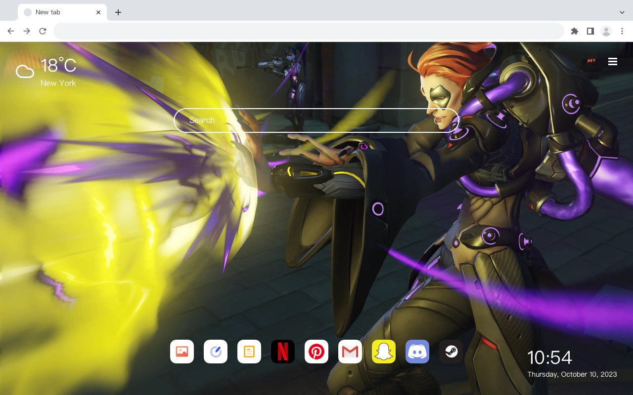 Overwatch Moira Theme 4K Wallpaper HomePage