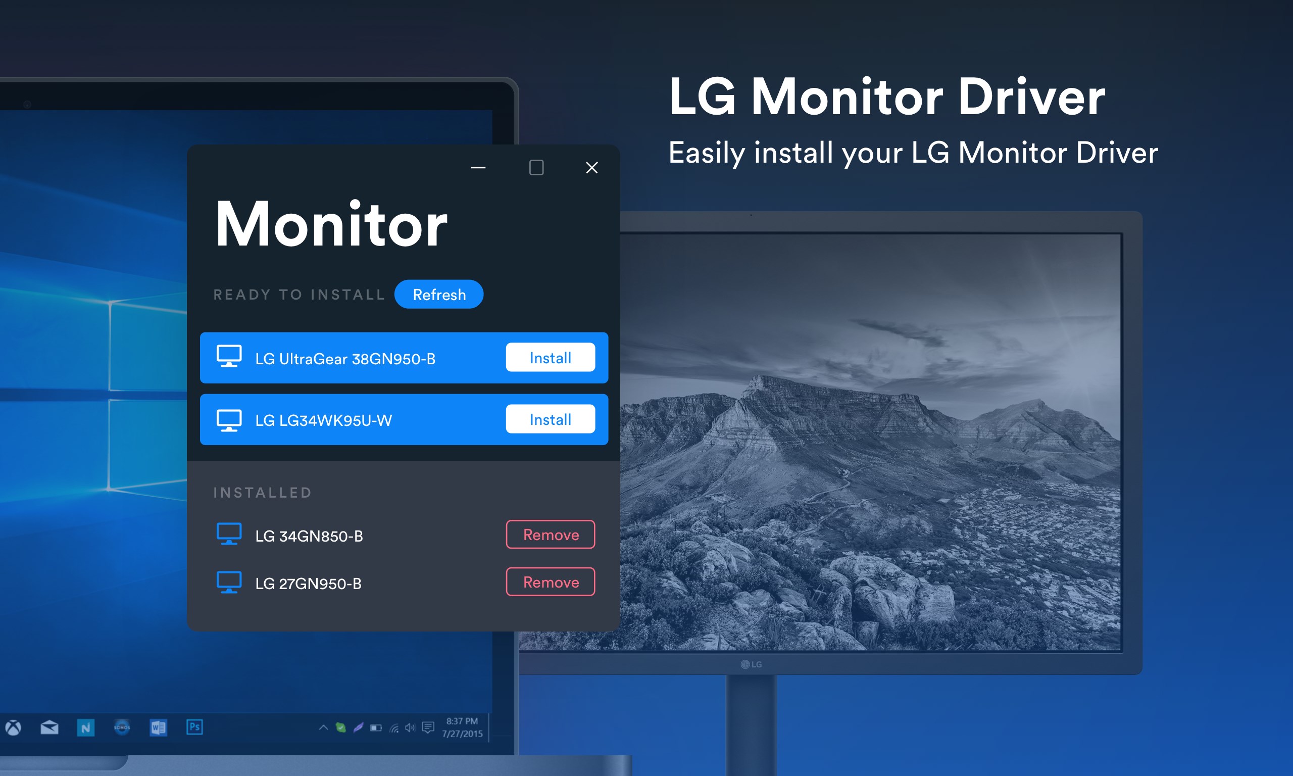 Монитор lg драйвер
