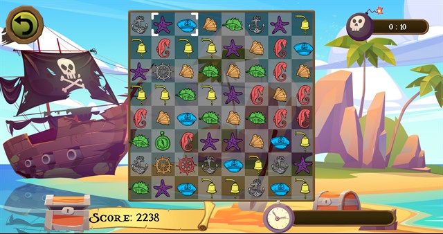 Aqua Crush Saga : match 3 screenshot 1