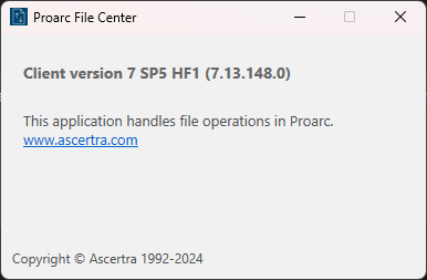 Proarc File Center Display Captures 1