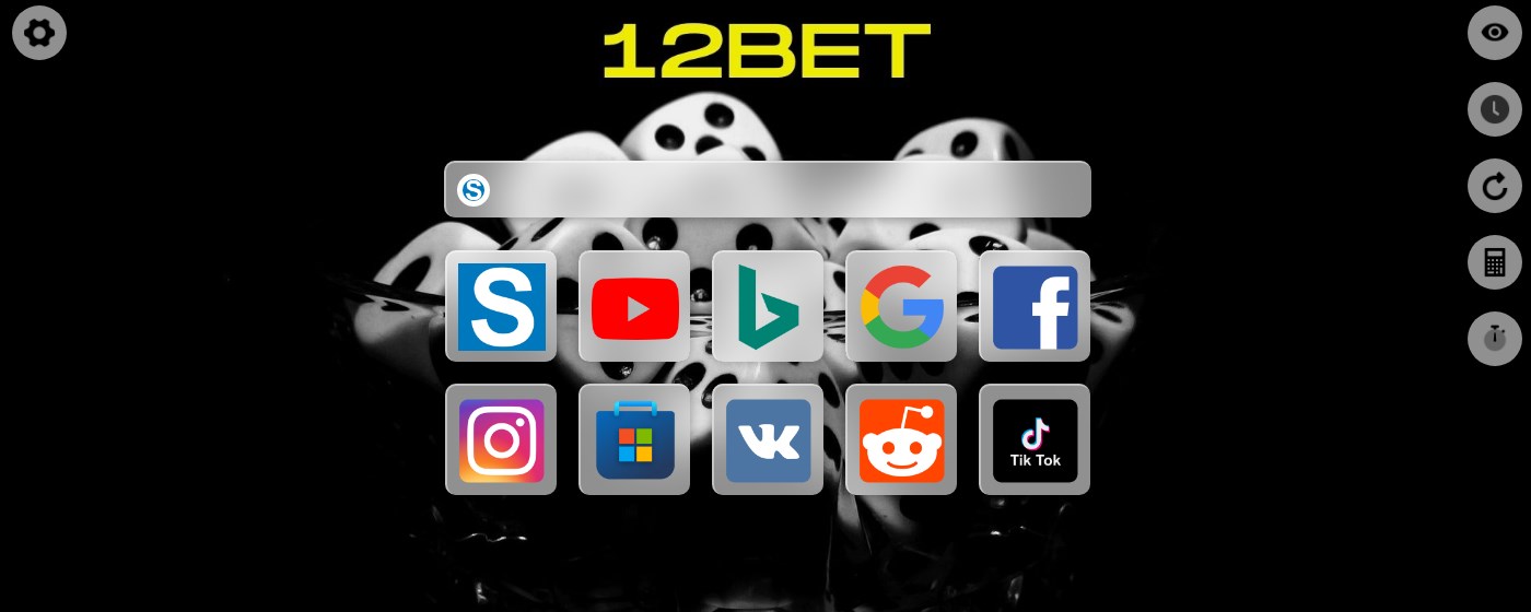Gaming 12BetNo1 New Tab marquee promo image