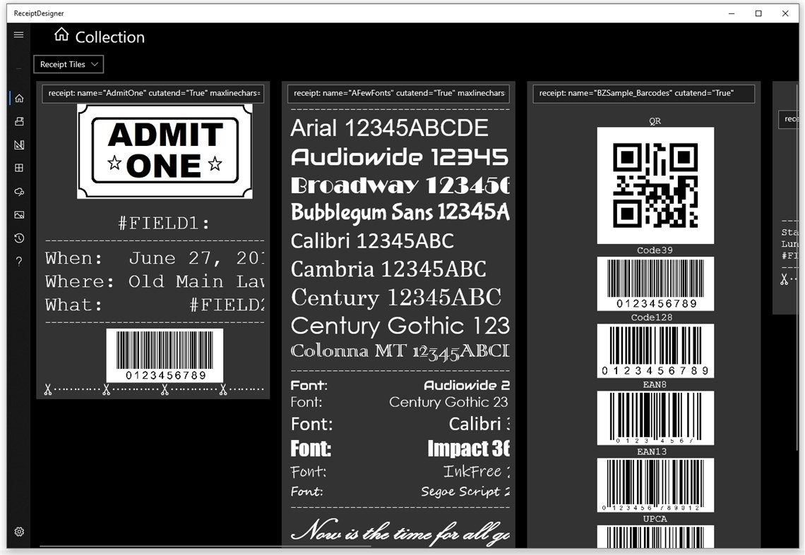 #1. ReceiptDesigner (Windows) Av: tommykdev
