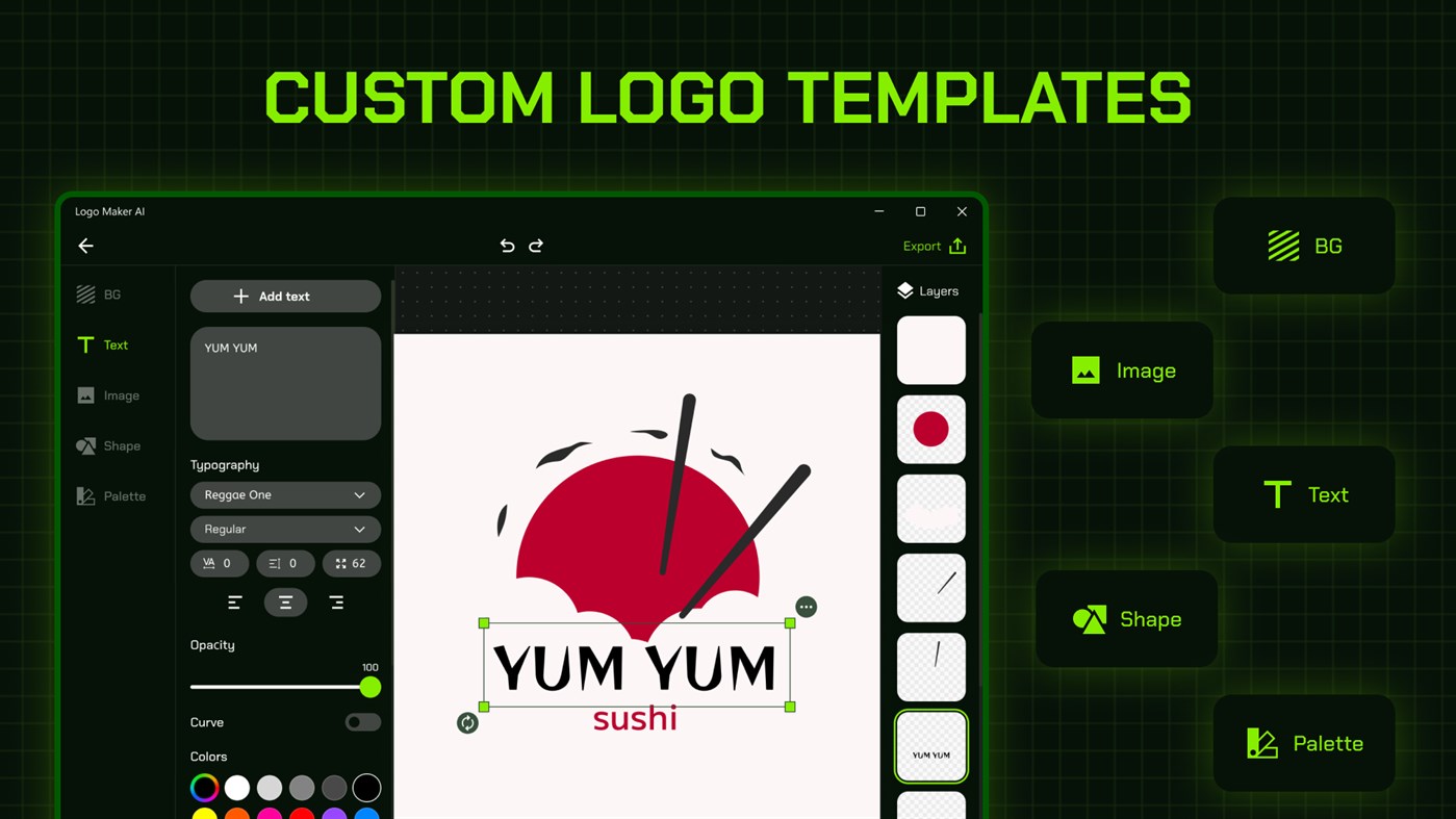 #2. Logo Maker AI - Brand Identity & Banner Maker (Windows) Ved: Klingen APP Entwicklung GmbH