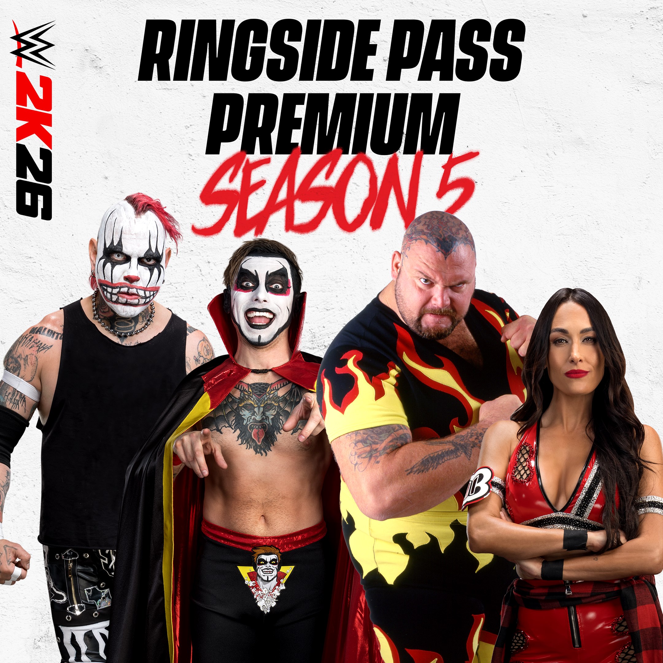 Абонемент WWE 2K26 Ringside Pass Premium Season 5