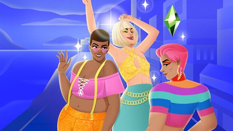 Die Sims™ 4 Karnevals-Streetwear-Set