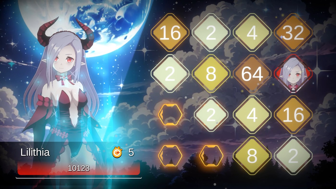 #4. Battle Puzzle 2048 - Wicked Witches (Xbox) 由: EpiXR Games