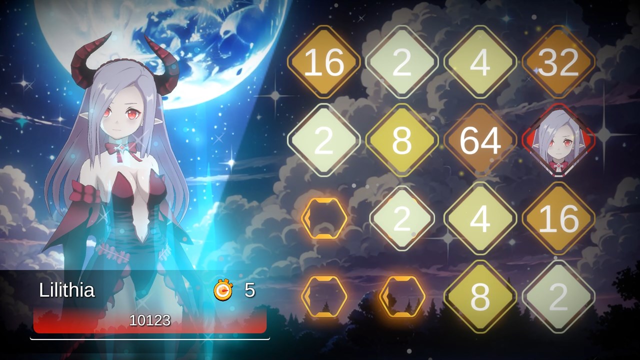 Battle Puzzle 2048 - Wicked Witches screenshot 4