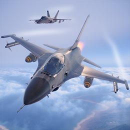 Aperçu Airplane Flight Simulator : Combat Zone