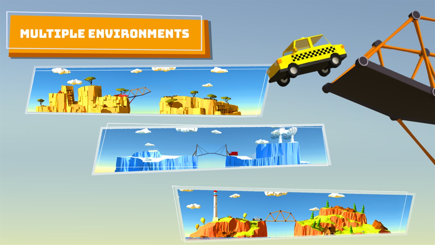 #6. Build a Bridge! (Windows) By: BoomBit