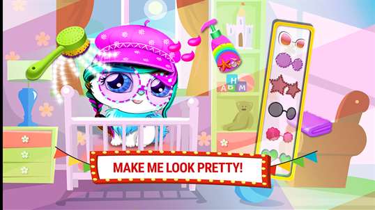 Super Baby Pet Hair Salon - Animal Care and Make Over Game for Cute Pets screenshot 2