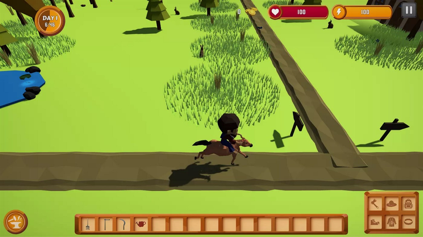 #1. Survival Farming (Windows) 由: SoteroApps