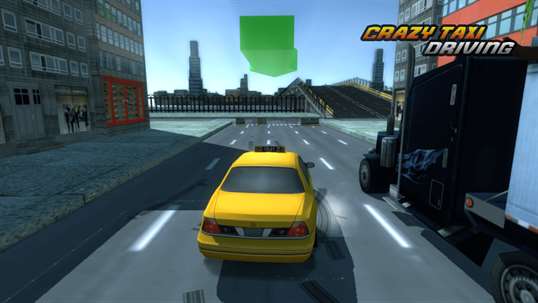 Crazy Taxi Driving 3D screenshot 3