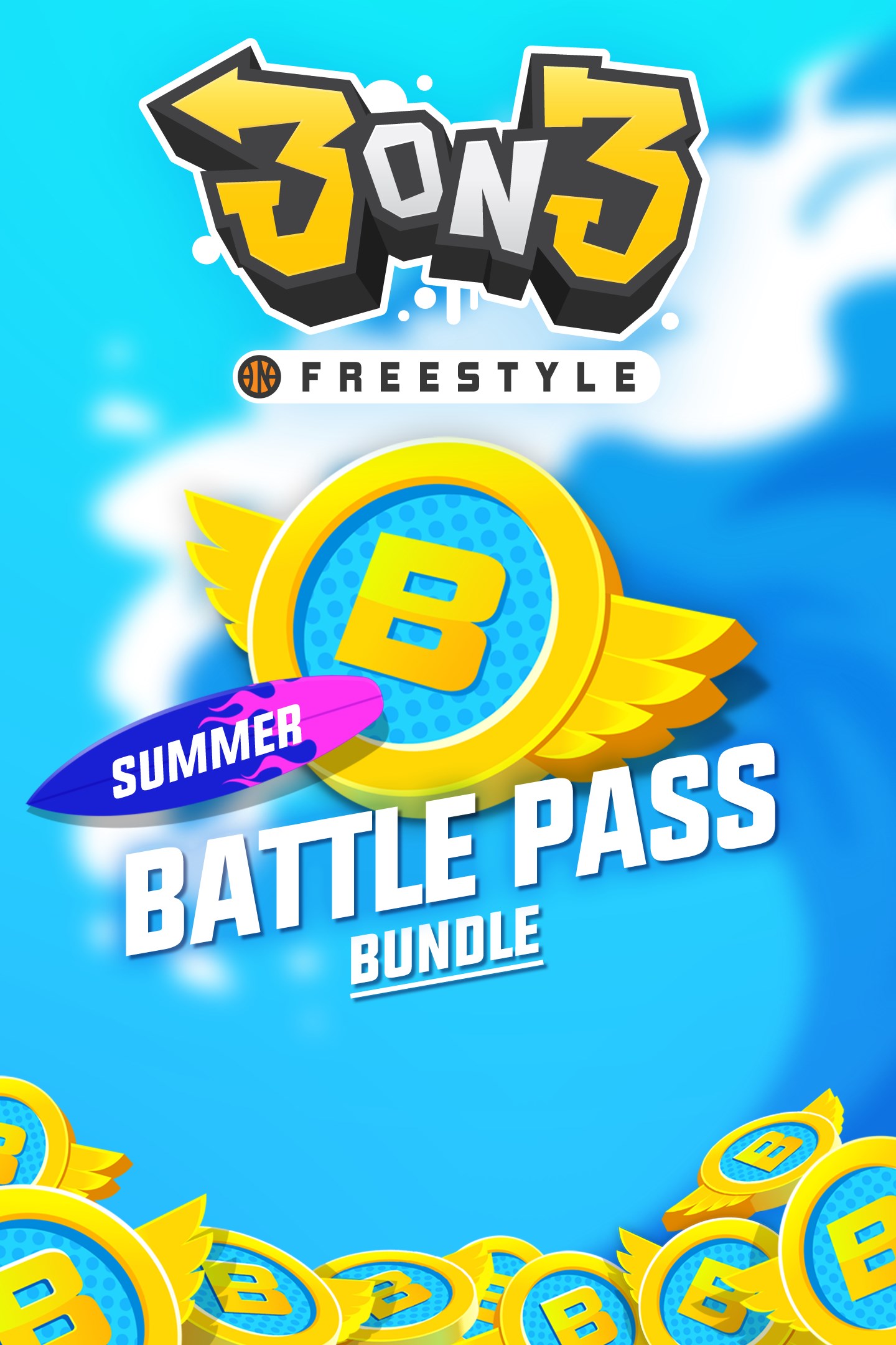 Купить ключ дешево 3on3 FreeStyle. Battle Pass 2020 Summer Season Bundle
