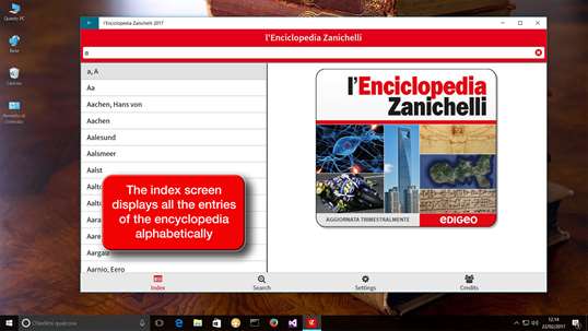 l'Enciclopedia Zanichelli 2019 screenshot 2